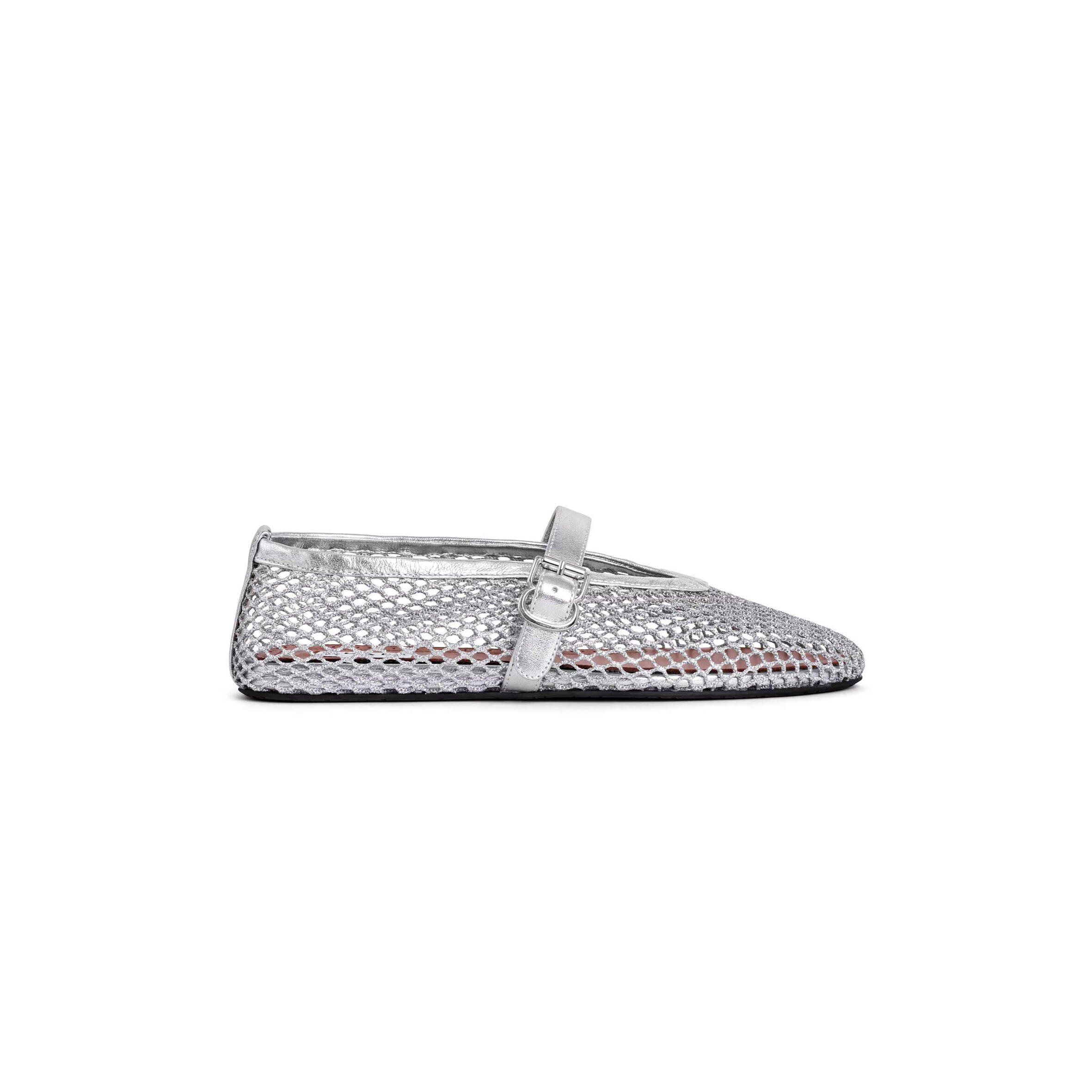 A1a1a BALLET FLATS IN LAMINATED FISHNET AA3A029TK028 - 090